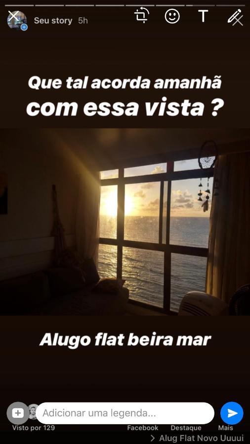 דירות רסיפה Flat Apt Mobiliado Beira Mar מראה חיצוני תמונה